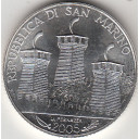 2005 - 5 euro 125° Della Morte di Antonio Onofri da Divisionale